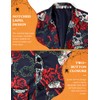 Fashonal Dia De Los Muertos Suit Jacket for Men, Day