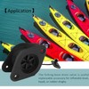 DAUERHAFT Drain Valve for Inflatable Boat, Durable PVC Drain Valve