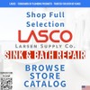 LASCO 03-4825 Rapid Fit Style Strainer Stopper Bathtub, Chrome Plated
