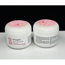 Briogeo Don't Despair, Repair! Deep Conditioning Hair Mask - 1 oz (Lot of 2)
