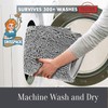 SWISSPACK 60X40/80x50 CMS Microfiber Bath Mat for Bathroom, Non-Slip Super