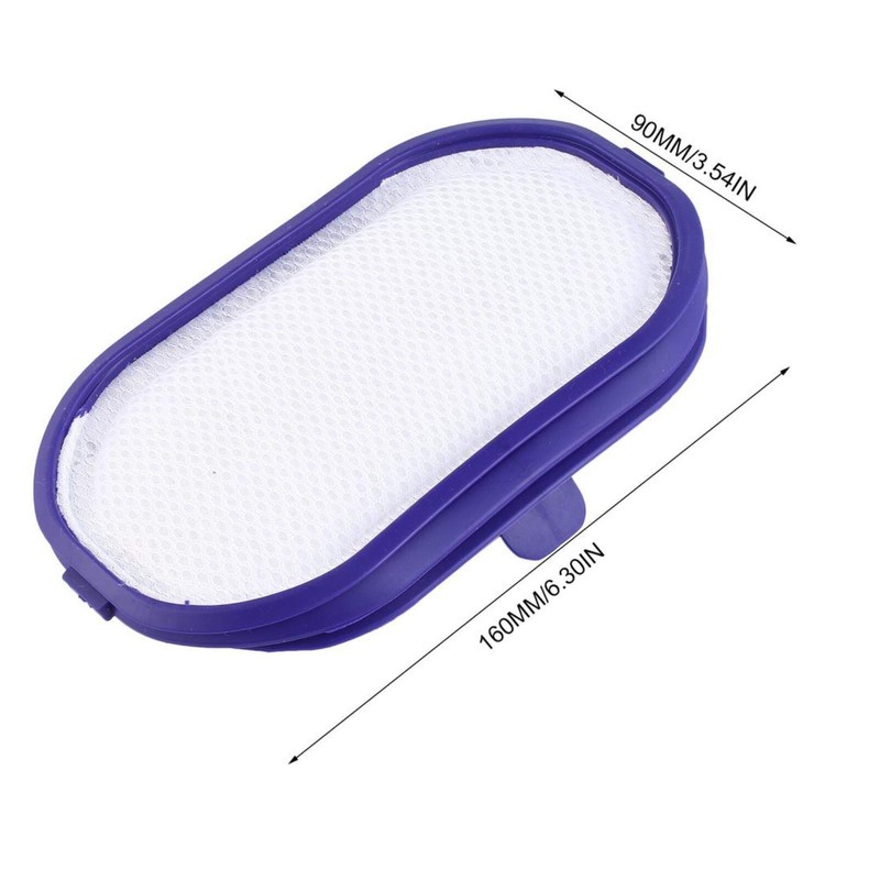AMSAMOTION 2 Pack Pre-Filter Digital Slim Vacuum Cleaner Dust HEPA
