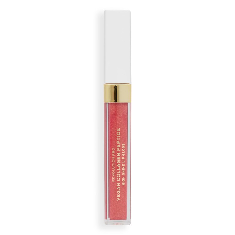 Revolution Pro Vegan Collagen Peptide High Shine Lip Gloss, Nourish,