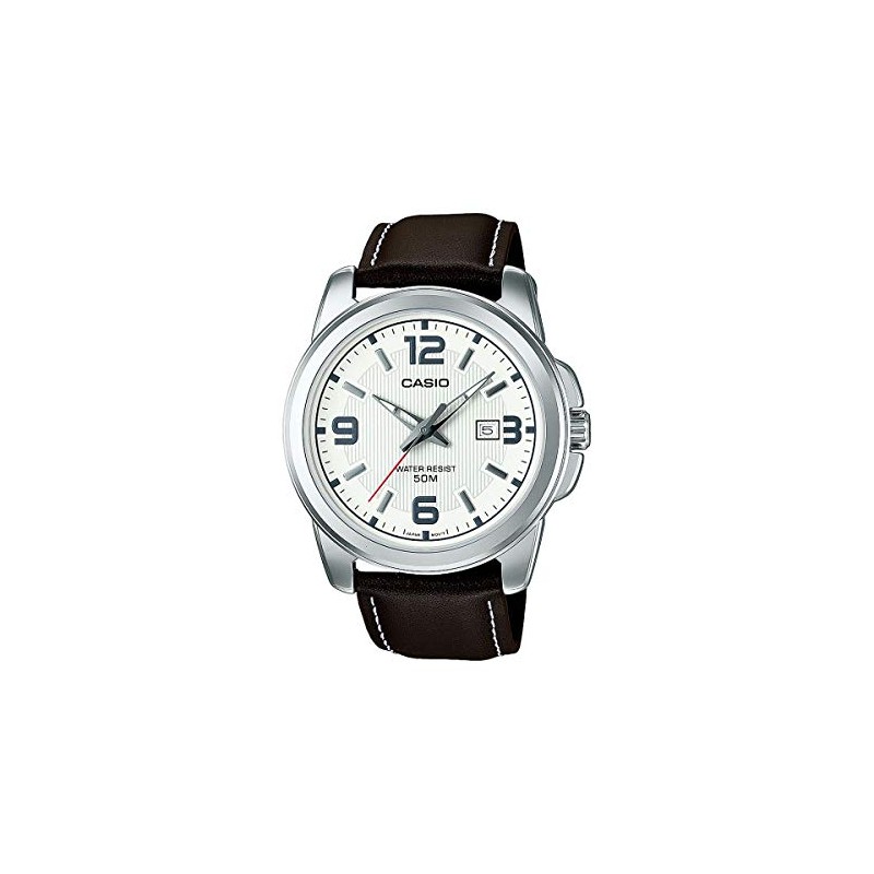 Casio Gents 43.00mm Quartz Watch with White Analogue dial and