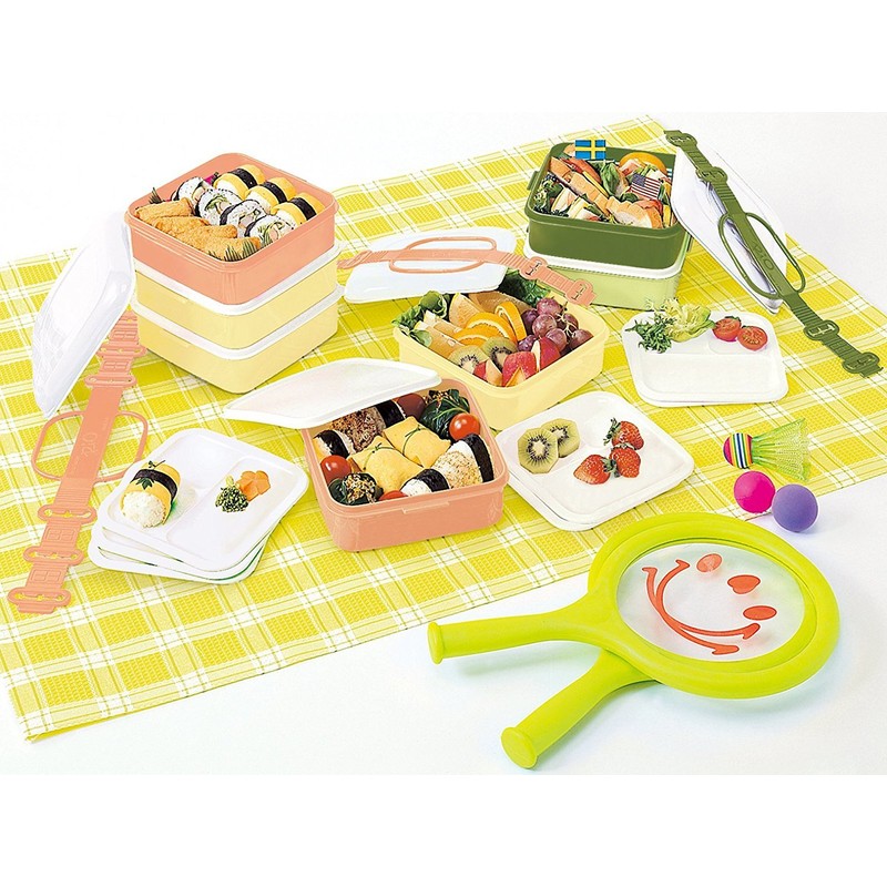 Sako Plastic Rio Pack Bento Lunch Box, Family Size