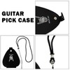Guitar Picks Holder Case for Acoustic Electric Guitar, Picks Storage