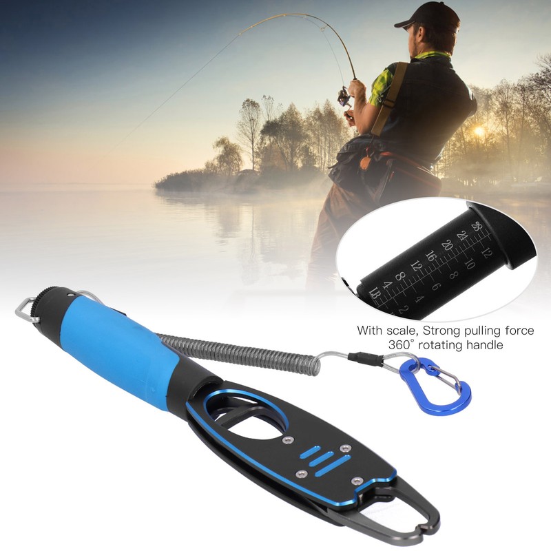 Fish Control Device Fishing Pliers Lip Gripper Lure Clamp Space