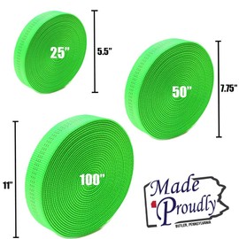 Rock-N-Rescue Heavyweight Nylon Tubular Webbing - 100 Feet, Coyote Tan, Mountaineering and Rock Climbing Accessories, Firefighting and Rescue Gear