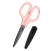 Plus Scissors SC-175SFN Fit Cut Curved Fluorine 3D Blade, Pink,