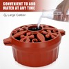 G GOOD GAIN Wood Stove Steamer - Cast Iron Round