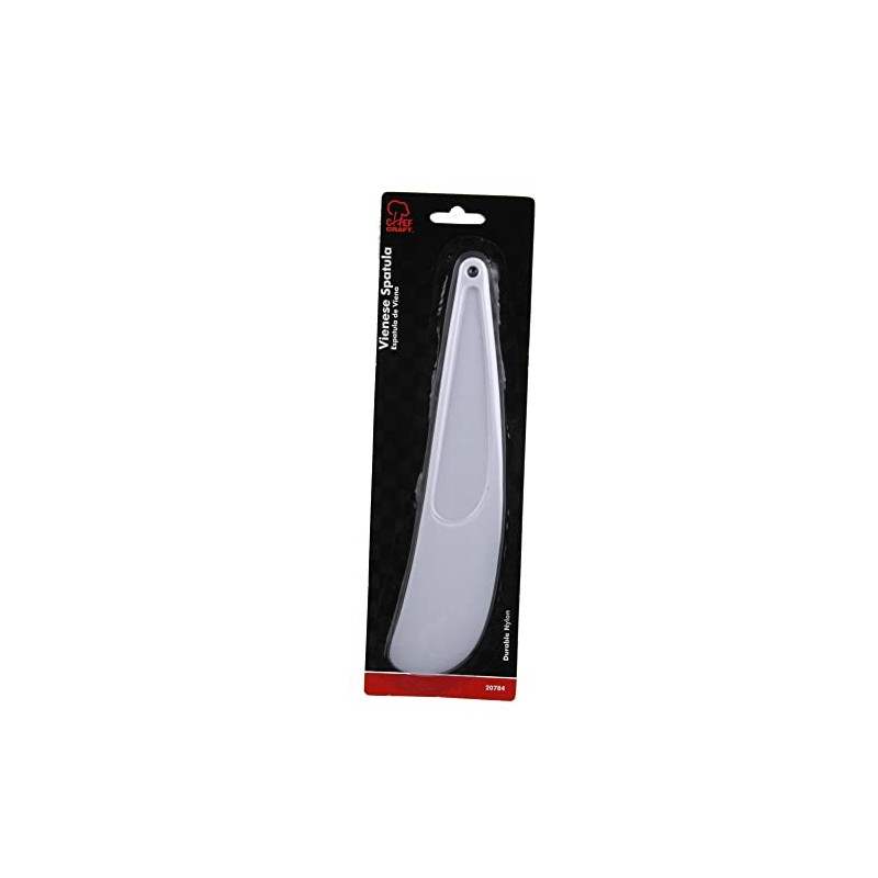 Chef Craft Select Plastic Viennese Baking Spatula, 9.25 inches in