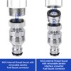 4 Pack Faucet Adapter Set, Quick Connect Sink Tap to