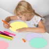 YEIHHEIY 18 PCS Pastel Dry Erase Dots 11 Inch Removable