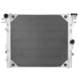 BDFHYK 3ROW-44mm CU2957 Aluminum Radiator Compatible with for Jeep Wrangler JK 2018 V6 3.6L,Jeep Wrangler 2007 2008 2009 2010 2011 2012 2013 2014 2015 2016 2017 V6 3.6L/V6 3.8L