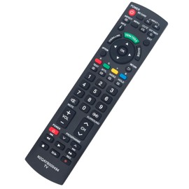 Allimity N2QAYB000494 Replacement Remote fit for Panasonic TV TH-P50U20Z TH-P58S20A TH-P65S20A TH-L37G10A TH-L22X20AK TH-L22X20AS TH-L22X25A TH-L32D20A TH-P50X20A TH-L32U20A TH-P54S20A TH-L32X20A