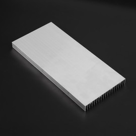 2pcs Aluminum Heat Sink 300 * 140 * 20MM for High Power LED Light, Reduce Overheating Risk, Light Weight, Fit for 8pcs 3W LEDs 20pcs 1W LEDs