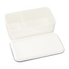 Takenaka RETRO Moda Retro Moda Square Wide Lunch Box, Navy,