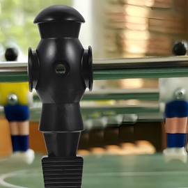 Foosball Men Replacement Players 5psc, Foosball Soccer Table Man Player Football Guy Players, Black