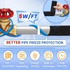 MAXKOSKO 18 Ft Water Pipe Heat Trace Kit with Thermostat