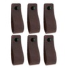 Brute Strength - Leather Handles for Furniture - Suede -