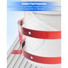 5 Gallon Bucket Holder, 11.6 Inch Diameter, Heavy Duty Aluminum