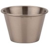 2.75" Round Stainless Steel 4 oz. Condiment Cup, Clipper Mill
