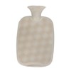 Plush Hot Water Bottle with Soft Plush Cover 2000ml Anti