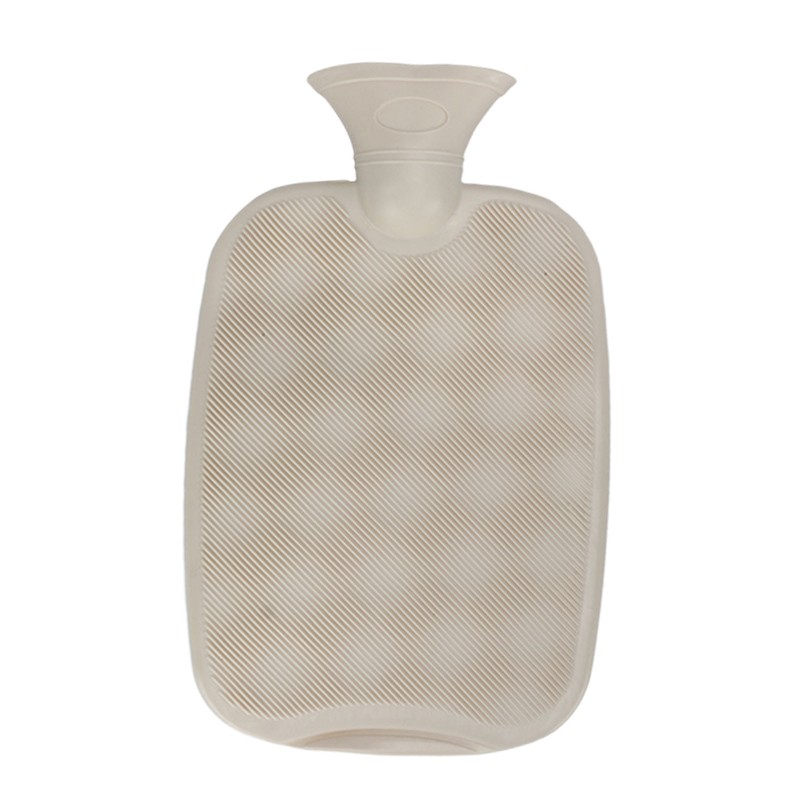 Plush Hot Water Bottle with Soft Plush Cover 2000ml Anti