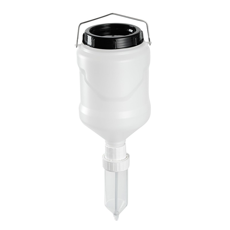 Restaurantware Hanging Condiment Dispenser 3 Liters Large Refillable Sauce Dispenser