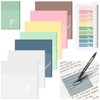 1000 Sheets Transparent Sticky Notes, MEIGAONE 10 Pack Clear Sticky