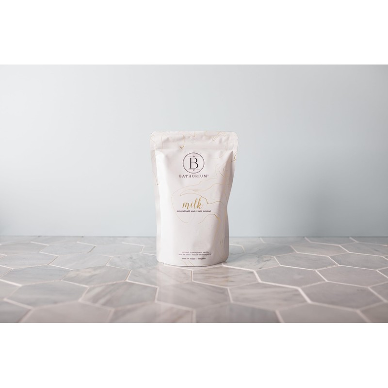 Bathorium Milk Mineral Bath Soak, Made with Coconut, Dead Sea