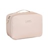 Large Capacity Travel Makeup Bag - Waterproof PU Leather Cosmetic