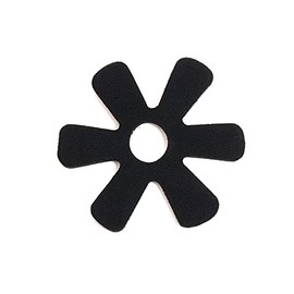 PAXLAMB Foam Padding Kit Head Protection Liner Inner Protective Pads Bicycle Replacement Pad Cushion Mat Set for Scooter Skateboard Bike Motorcycle Cycling Sport Helmets (Black 8mm 4pcs)