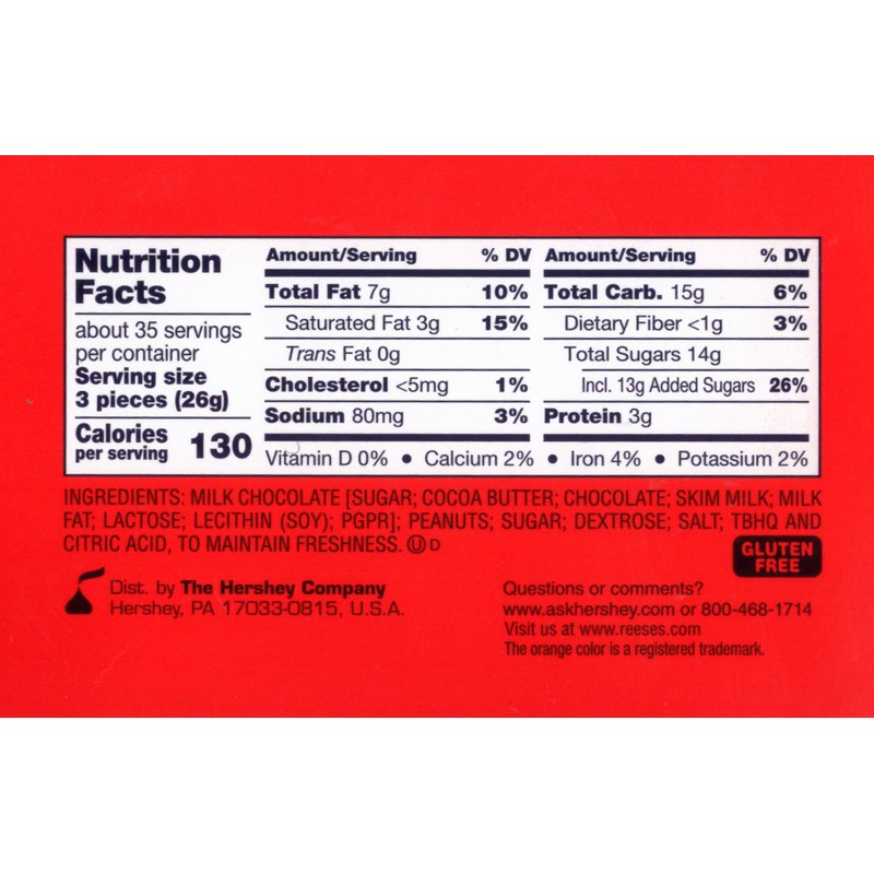 Reese's Milk Chocolate Peanut Butter Chocolate Candies 0.31 oz.