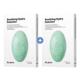 Dr. Jart+ 닥터자르트 마스크팩 수딩 하이드라 솔루션 5매 X2개 Dr. Jart+ Mask Pack Soothing Hydra Solution 5 Sheets X2
