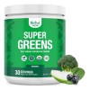 Nested Naturals Super Greens Polvo Orgánico 30 Porciones