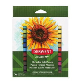 Derwent Academy Soft Pastels, Set of 24, 98216