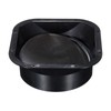 PATIKIL 8 Inch Duct Connector Flange, ABS Square Air Ventilation
