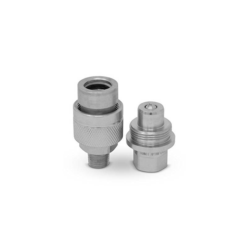Summit Hydraulics 1/4" 10,000 PSI High Pressure Hydraulic Quick Coupler