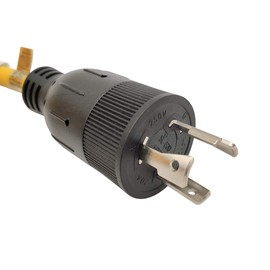 Parkworld NEMA L6-20 Extension Cord, Locking 3-Prong, 20 AMP, 250 Volts, 5000 Watts (25FT)