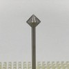 Argo File Electrodeposited Diamond Bit, High Grade 0.3 x 0.3