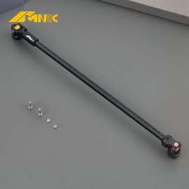 NMNRC 45# Steel Cut to Length Driveshaft for 1/10 Redcat Gen7 Gen8 Center Drive Shaft Axial SCX10 II III 90046 AXI03007 TRX4 TRX6 D90 VS4-10 MST CFX RC Crawler Series Upgrades Part