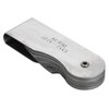 Stainless Steel Radius Fillet Gauge External Internal Concave Convex Measuring