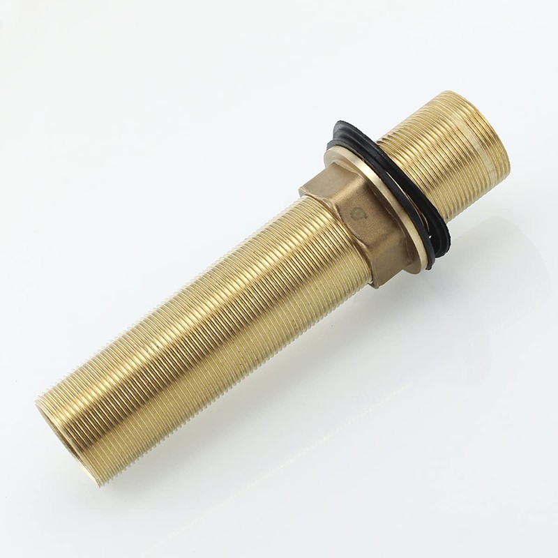 Faucet Fittings Nipple Locknut Kit Extension Threaded Pipe Longer Mounting