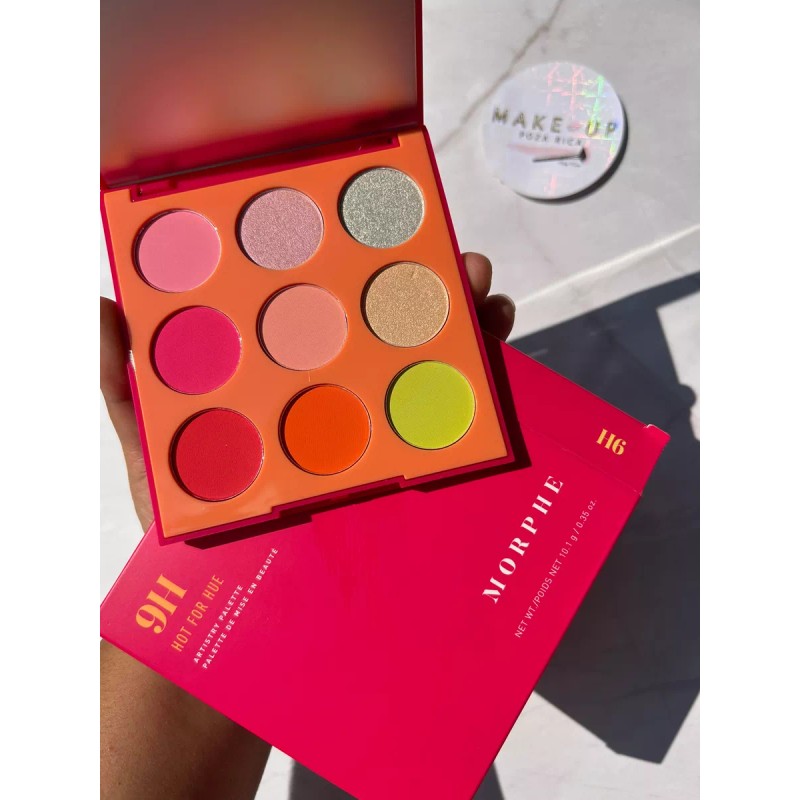 Morphe Paleta Sombras Ojos 9 Tonos X Morphe Original 100%
