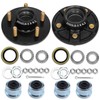 2 Sets 3500Lbs Trailer Hub Kit 5 Bolt 4.5",5 Lug