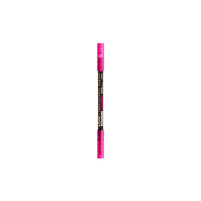 Nyx Professional Makeup, Powder Louder Brow Pencil, Lápiz de Cejas,