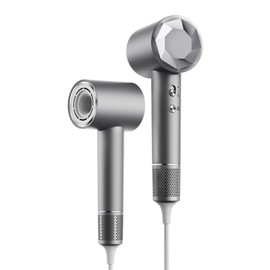 Hair Dryer, Professional high Speed Ionic Hair Care for Pets (Cats and Dogs), Women and Men, Fast Drying, Must Have for Home, Office, Outdoor, Travel, Low Noise Hair Dryer, Gifts (Gray)