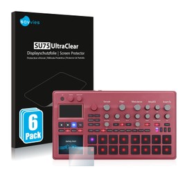 Savvies Pack of 6 Screen Protectors for Korg Electribe Sampler Ultra Transparent