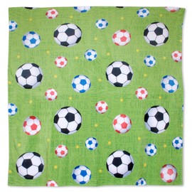 Passion for Soccer Collection (56”x60” Throw Blanket-Colorful)